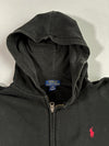 Polo Ralph Lauren | Hooded Zip Jacket | Black (S/M)