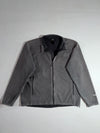 The North Face Windwall Fleece Full-Zip Jacket – Charcoal Grey (2XL)