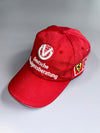 Michael Schumacher Ferrari F1 Cap numbered, year 2000 (Adjustable)