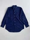 Polo Ralph Lauren Blake Fit Solid Button-Down Shirt Navy (2XL)