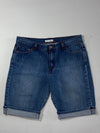 Levi’s 505 Regular Fit Blue Denim Shorts (W:32) (L:21)