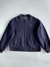 Lacoste | Reversible Wool Bomber | Navy / Green Tartan (XL)