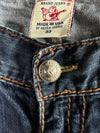 True Religion Dark Wash Bootcut Jeans (W:35|L:44)
