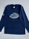 Air Jordan Navy Wings Long-Sleeve Tee  #23 Sleeve (L)