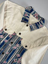 Lee x Gossip Floral Stripe Denim Women's Jacket (M)