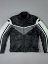 Spyke Black-White-Grey Racing Jacket (S/M)