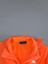 Kappa Neon Orange Hooded Windbreaker Jacket – Size (XS)