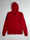 Nike Sportswear | Red Graphic Print Zip Hoodie (S)