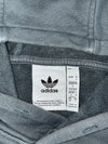 Adidas Originals Grey & Black Trefoil Colorblock Hoodie (L/XL)