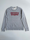 Levi’s Grey Batwing Logo Crewneck Sweatshirt (Xl)