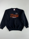 Vintage Logo Athletic Philadelphia Flyers NHL Crewneck Sweatshirt  Black (XL)