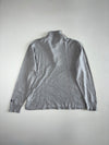 The North Face Grey Quarter-Zip Knit Sweater (L/XL)