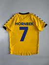 Hummel TRIF “Syddjurs Bilsyn A/S” Danish Club Football Jersey Yellow/Black (M)
