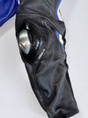 Vintage Frank Thomas Titanium Pro Genuine Leather CE Guard Protected Moto Racing Jacket (M/L)