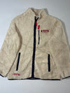 Jeep Cream Sherpa Fleece Zip Jacket  (S)