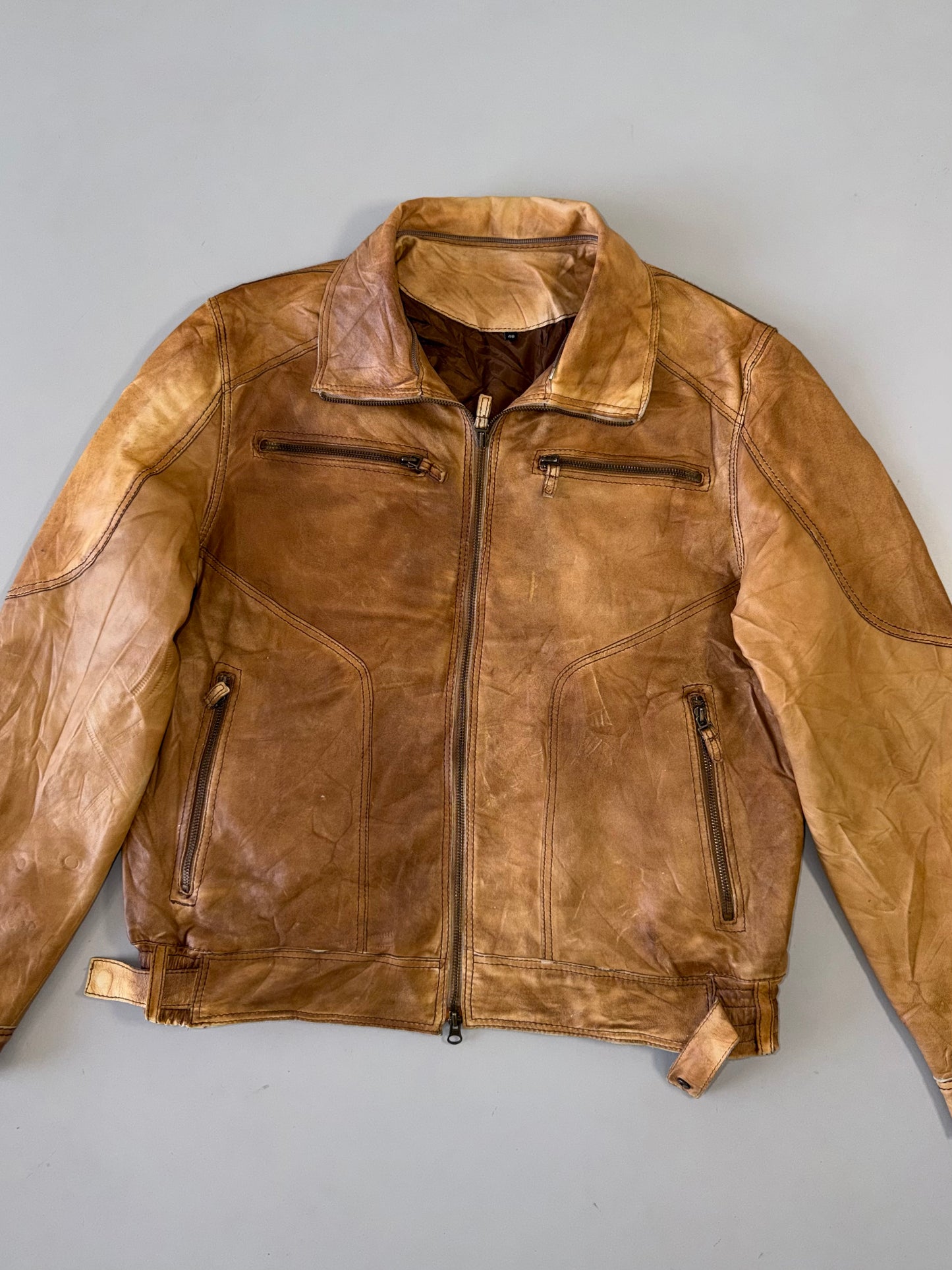 !                       Super Premium Original Leather Jacket (XL)