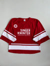 Forest Hill Hockey Association Red & White Hockey Jersey, Singer Kwinter (5XL/6XL)