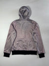 Roots Canada Athletics Heather Purple Fleece-Lined Zip Hoodie – (S/M)