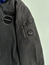 Frank Stone Charcoal Bomber Jacket with Patches (M )