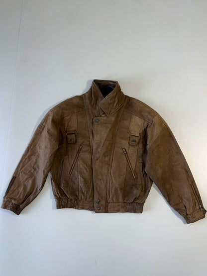ZSuper Premium Rare Double Original Leather Jacket (M/L)