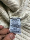 Polo Ralph Lauren Cream Fair Isle Snowflake Knit Sweater (XL)