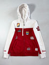 Vintage Roots Canada Red White Patch Zip-Up Hoodie (S)