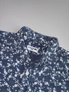 Lacoste Slim Fit Floral Print Shirt Navy(L)