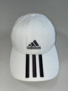 Adidas 3-Stripe White Black Classic Cap (Adjustable)