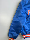 Vintage Starter Florida Gators Satin Snap Button Varsity Bomber Jacket Royal Blue (M)