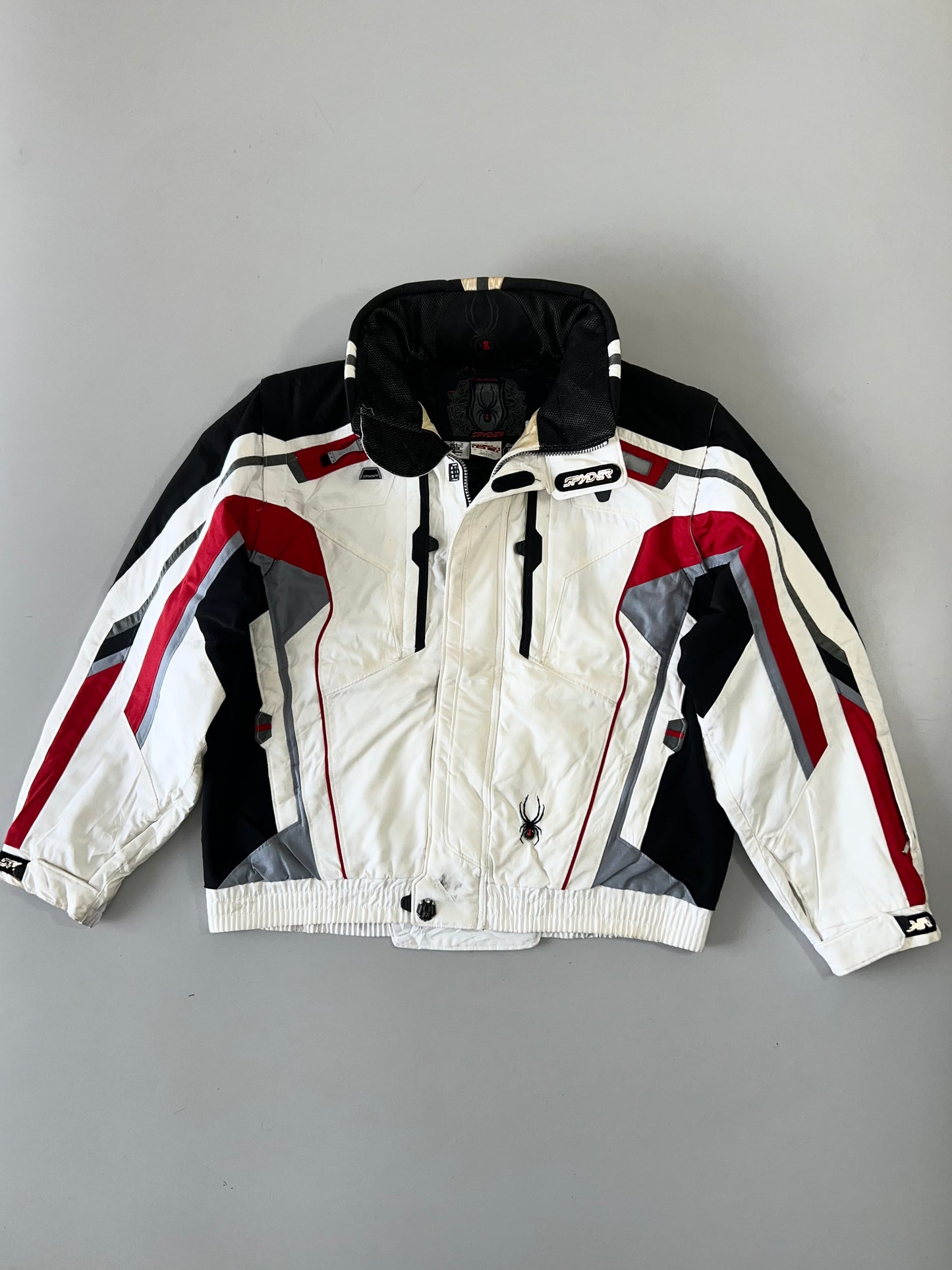 ZUltra RARE SPYDER Racing Jacket ULTRA PREMIUM Multiple pockets| Detachable Arms (L/XL)