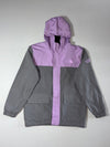 The North Face Hooded Rain Jacket – Purple/Grey (S)