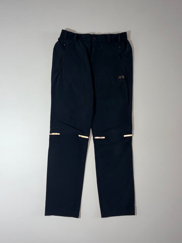 K2 Korea Black Hiking Pants with Reflective Strips (W:30) (L:40)