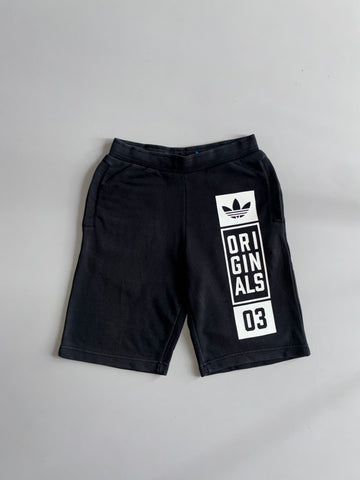 Adidas Originals Trefoil Black Shorts (W:27) (L:20.5)