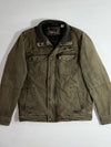 Levi's Sherpa-Lined Military Trucker Jacket – Washed Olive Green (M)