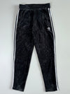 Adidas Originals Black Velour Track Pants Elastic (W:28|L:38)