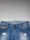 Diesel Distressed Bootcut Jeans (W:34) (L:43)