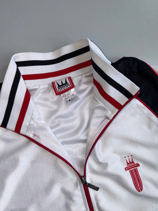 Dada Supreme | White Black Red Track Jacket | (XL)