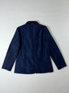 Tommy Hilfiger Navy Quilted Fleece Collar Women’s (M)