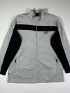 Vintage Umbro Grey Black Panel Fleece Jacket (2XL)