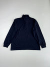 Vintage Chemise Lacoste Long Sleeve Polo Shirt – Navy (2XL)