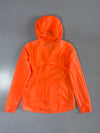 Kappa Neon Orange Hooded Windbreaker Jacket – Size (XS)