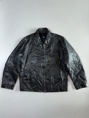 Gap Premium Original Leather Jacket (Xl)
