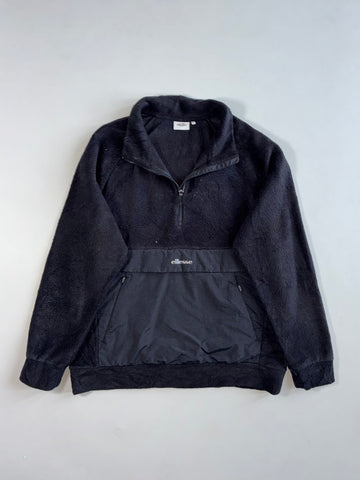 Ellesse Sherpa Fleece Half-Zip Anorak Pullover (M)