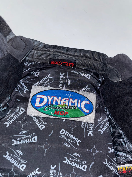 Dynamic Cruiser by MQP Padded Moto Leather Jacket (Paded) (S)