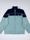 Adidas | Windbreaker Track Jacket | Grey/Navy (L)