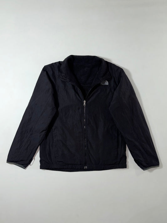 The North Face Denali Fleece Jacket – Black, Full Zip, Men’s Reversible (S)