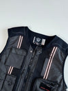 Arlen Ness Bikewear Tactical Utility Motorcycle Vest – Black, 3M Reflective (XL)