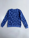 Adidas Blue Camo Print Big Logo Sweatshirt (S)