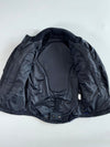 Vintage Wingx Wanero Black & Blue Motorcycle Touring Jacket Paded (M)