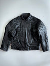 Vintage Premium Original Leather Motorcycle Racing Jacket (Paded) (L/XL)